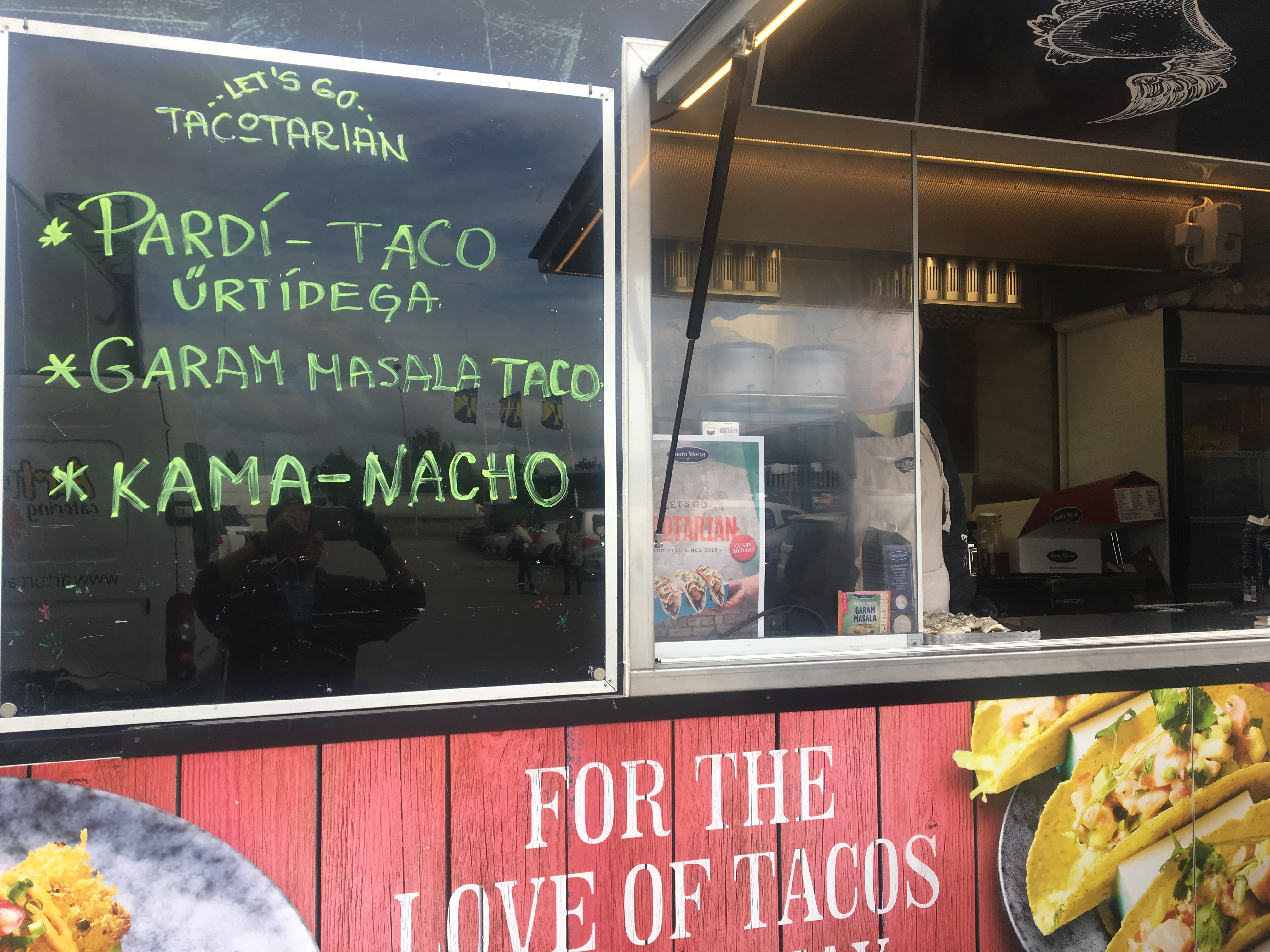 Menüüvalik Santa Maria Food Truck